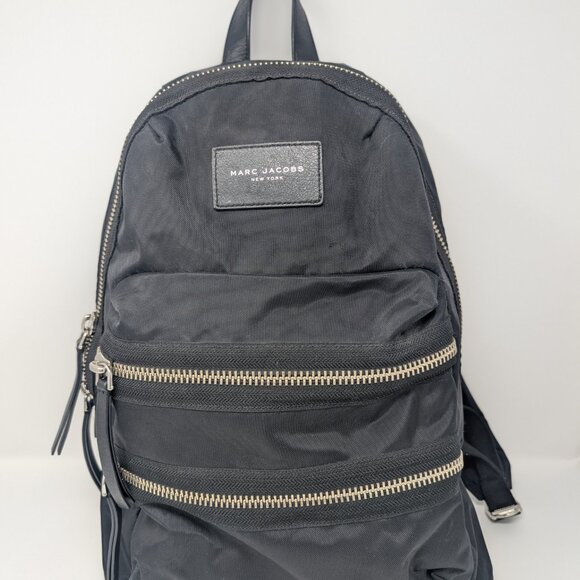 Marc Jacobs Nylon Biker Backpack in Black - Large or Medium